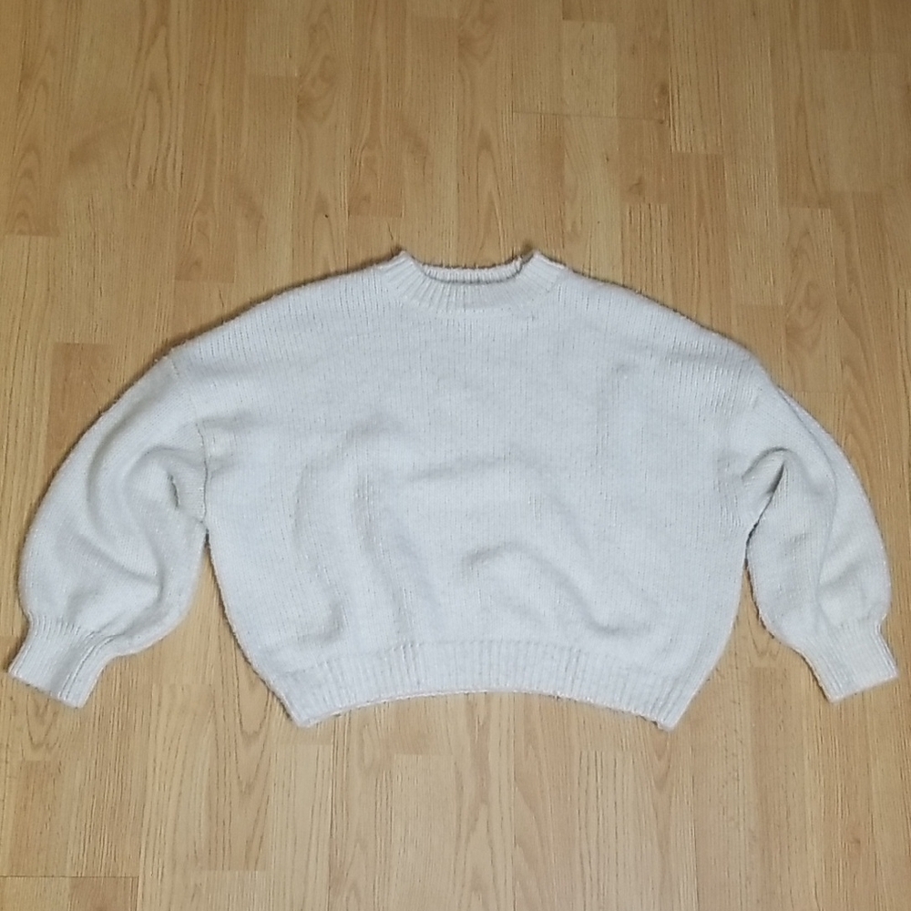 Cozy White Sweater